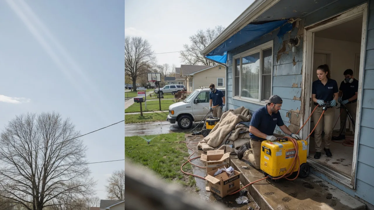 Basement Flood Cleanup in Deshler, OH near me
